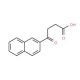 4-(2-naphthyl)-4-oxobutanoic acid (CAS 1590-22-3) - chemical structure image