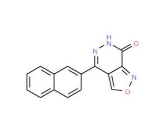 4-(2-Naphthyl)isoxazolo[3,4-d]pyridazin-7(6H)-one - chemical structure image