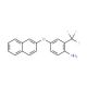 4-(2-Naphthyloxy)-2-(trifluoromethyl)aniline - chemical structure image