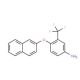 4-(2-Naphthyloxy)-3-(trifluoromethyl)aniline - chemical structure image
