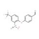 4-[2-Nitro-4-(trifluoromethyl)phenoxy]benzaldehyde - chemical structure image