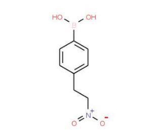 4-(2-Nitroethyl)phenylboronic acid (CAS 957034-36-5) - chemical structure image