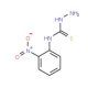 4-(2-Nitrophenyl)-3-thiosemicarbazide (CAS 73305-12-1) - chemical structure image