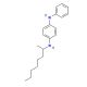 4-(2-Octylamino)diphenylamine (CAS 15233-47-3) - chemical structure image