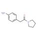 [4-(2-oxo-2-pyrrolidin-1-ylethyl)phenyl]amine hydrochloride (CAS 926265-87-4 (free base)) - chemical structure image