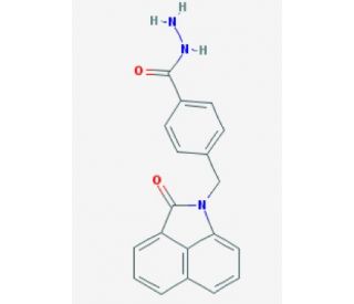 4-(2-Oxo-2H-benzo[cd]indol-1-ylmethyl)-benzoic acid hydrazide - chemical structure image