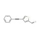 4-(2-Phenyleth-1-ynyl)thiophene-2-carbaldehyde (CAS 175203-58-4) - chemical structure image