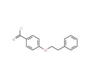 4-(2-phenylethoxy)benzoyl chloride - chemical structure image