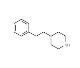 4-(2-phenylethyl)piperidine (CAS 24152-41-8) - chemical structure image