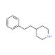 4-(2-phenylethyl)piperidine (CAS 24152-41-8) - chemical structure image