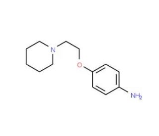 4-(2-Piperidin-1-yl-ethoxy)-phenylamine - chemical structure image
