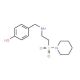 4-({[2-(piperidin-1-ylsulfonyl)ethyl]amino}methyl)phenol - chemical structure image