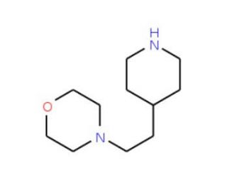 4-(2-piperidin-4-ylethyl)morpholine - chemical structure image