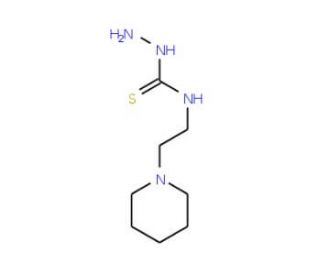 4-(2-Piperidinoethyl)-3-thiosemicarbazide (CAS 32806-53-4) - chemical structure image