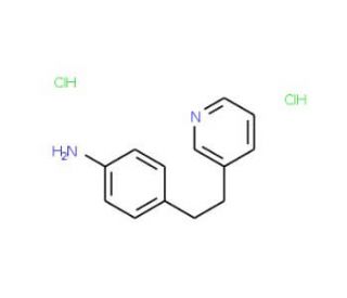 [4-(2-Pyridin-3-ylethyl)phenyl]aminedihydrochloride - chemical structure image