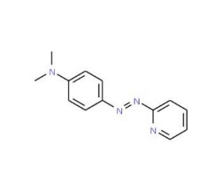 4-(2-Pyridylazo)-N,N-dimethylaniline (CAS 13103-75-8) - chemical structure image