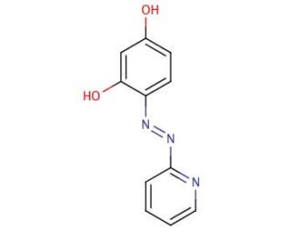 4-(2-Pyridylazo)resorcinol (CAS 1141-59-9) - chemical structure image