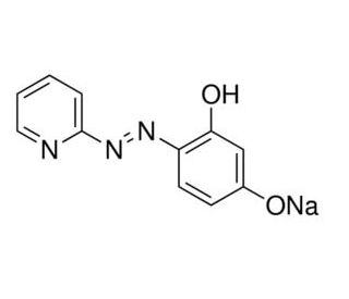 4-(2-Pyridylazo)resorcinol monosodium salt (CAS 16593-81-0) - chemical structure image