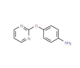 4-(2-Pyrimidinyloxy)aniline (CAS 105130-26-5) - chemical structure image