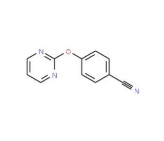 4-(2-Pyrimidinyloxy)benzenecarbonitrile - chemical structure image