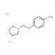 4-(2-Pyrrolidin-1-yl-ethyl)-phenylaminedihydrochloride - chemical structure image