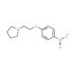 4-(2-Pyrrolidin-1-ylethoxy)nitrobenzene (CAS 265654-77-1) - chemical structure image
