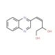 4-(2-Quinoxalinyl-3-butene-1,2-diol (CAS 127196-36-5) - chemical structure image