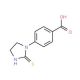 4-(2-Sulfanyl-4,5-dihydro-1H-imidazol-1-yl)-benzenecarboxylic acid - chemical structure image