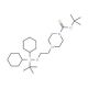 4-[2-(tert-Butyl-diphenyl-silanyloxy)-ethyl]-piperazine-1-carboxylic acid tert-butyl ester - chemical structure image