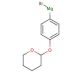 4-(2-Tetrahydro-2H-pyranoxy)phenylmagnesium bromide solution (CAS 36637-44-2) - chemical structure image