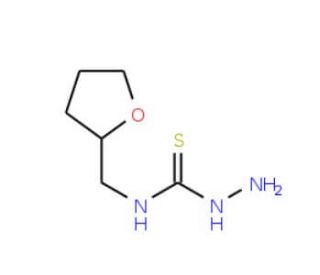 4-(2-Tetrahydrofurfuryl)-3-thiosemicarbazide (CAS 151672-39-8) - chemical structure image