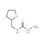 4-(2-Tetrahydrofurfuryl)-3-thiosemicarbazide (CAS 151672-39-8) - chemical structure image