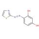 4-(2-Thiazolylazo)resorcinol (CAS 2246-46-0) - chemical structure image