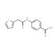 4-(2-Thiophen-2-yl-acetylamino)-benzoic acid (CAS 436088-76-5) - chemical structure image