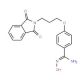 4-[3-(1,3-Dioxo-1,3-dihydro-2H-isoindol-2-yl)-propoxy]-N′-hydroxybenzenecarboximidamide - chemical structure image