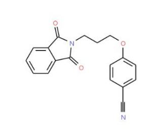 4-[3-(1,3-Dioxo-1,3-dihydro-2H-isoindol-2-yl)-propoxy]benzenecarbonitrile - chemical structure image