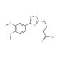 4-[3-(3,4-Dimethoxyphenyl)-1,2,4-oxadiazol-5-yl]-butanoic acid - chemical structure image
