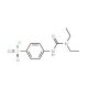 4-(3,3-Diethyl-ureido)-benzenesulfonyl chloride - chemical structure image