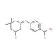 4-(3,3-Dimethyl-5-oxo-cyclohexylideneamino)-benzoic acid (CAS 436811-31-3) - chemical structure image
