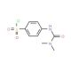4-(3,3-Dimethyl-ureido)-benzenesulfonyl chloride (CAS 36627-43-7) - chemical structure image