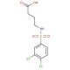 4-(3,4-Dichloro-benzenesulfonylamino)-butyric acid - chemical structure image