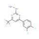 4-(3,4-Dichlorophenyl)-2-hydrazino-6-(trifluoromethyl)pyrimidine - chemical structure image
