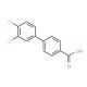 4-(3,4-Dichlorophenyl)benzoic acid (CAS 7111-64-0) - chemical structure image