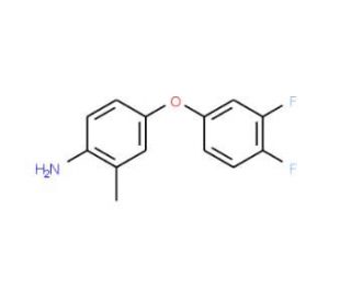 4-(3,4-Difluorophenoxy)-2-methylaniline - chemical structure image