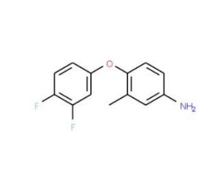 4-(3,4-Difluorophenoxy)-3-methylaniline - chemical structure image