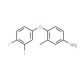 4-(3,4-Difluorophenoxy)-3-methylaniline - chemical structure image