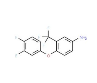 4-(3,4-Difluorophenoxy)-3-(trifluoromethyl)aniline - chemical structure image