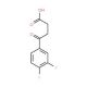 4-(3,4-Difluorophenyl)-4-oxobutyric acid (CAS 84313-94-0) - chemical structure image