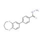 4-(3,4-Dihydro-2H-1,5-benzodioxepin-7-yl)-benzenecarbohydrazide - chemical structure image