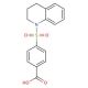 Estrutura molecular do 4-(3,4-Dihydro-2H-quinoline-1-sulfonyl)-benzoic acid 4-(3,4-Dihydro-2H-quinoline-1-sulfonyl)-benzoic acid - chemical structure image